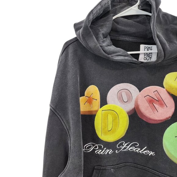 Don't Let Mom Find Out Men's 100% Cotton Graphic Hoodie - 2XL - Picture 2 of 8